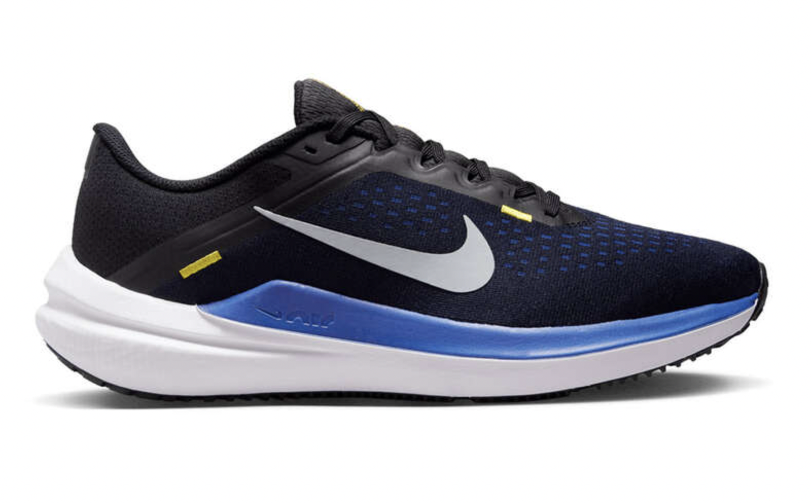 Nike Air Winflow 10 Mens Black Wolf Grey Racer Blue